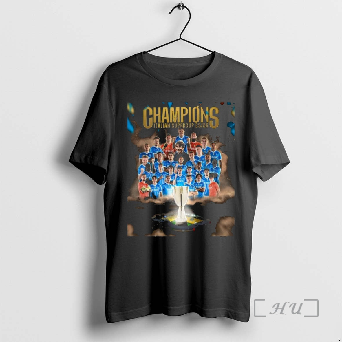 Officials Ssc Napoli Are The Italian Super Cup 2025 2026 Champions Serie A Premium T-Shirts, Hoodie, Sweatshirt