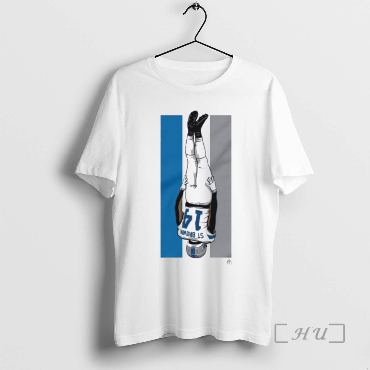 Officials St Brown Celly Racing Stripe T-Shirts, Hoodie, Sweatshirt | PopFlextees.com