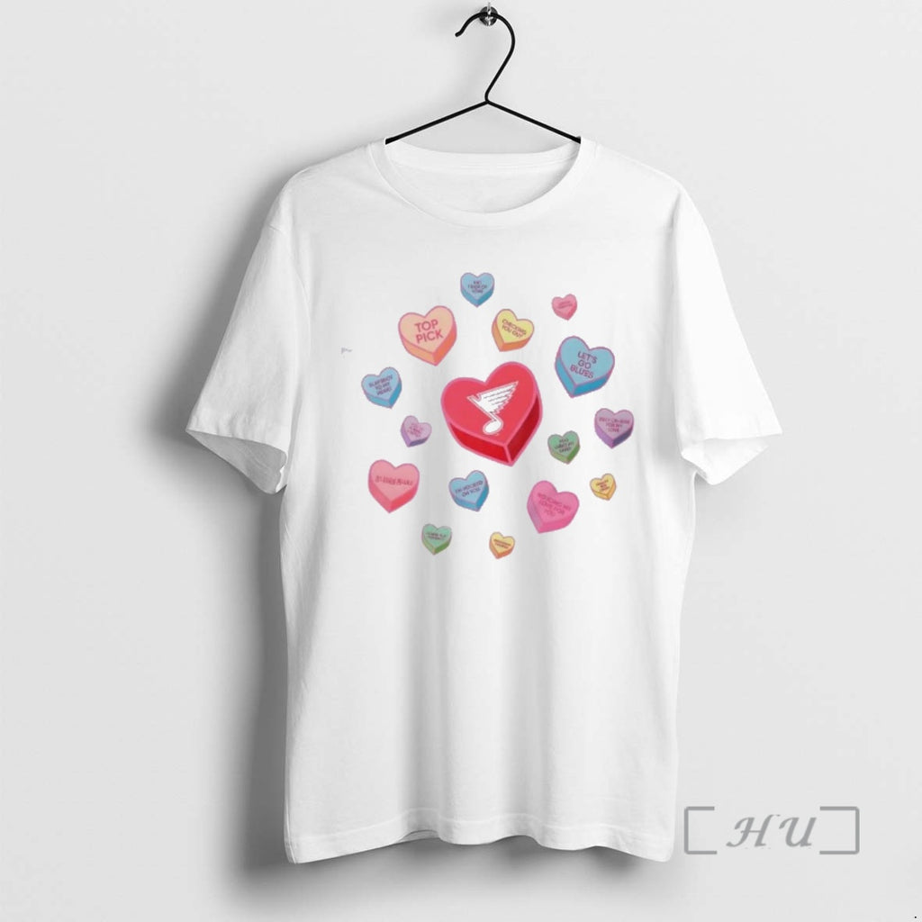Officials St Louis Blues Sweet Talk Valentines Day T-Shirts, Hoodie, Sweatshirt | PopFlextees.com