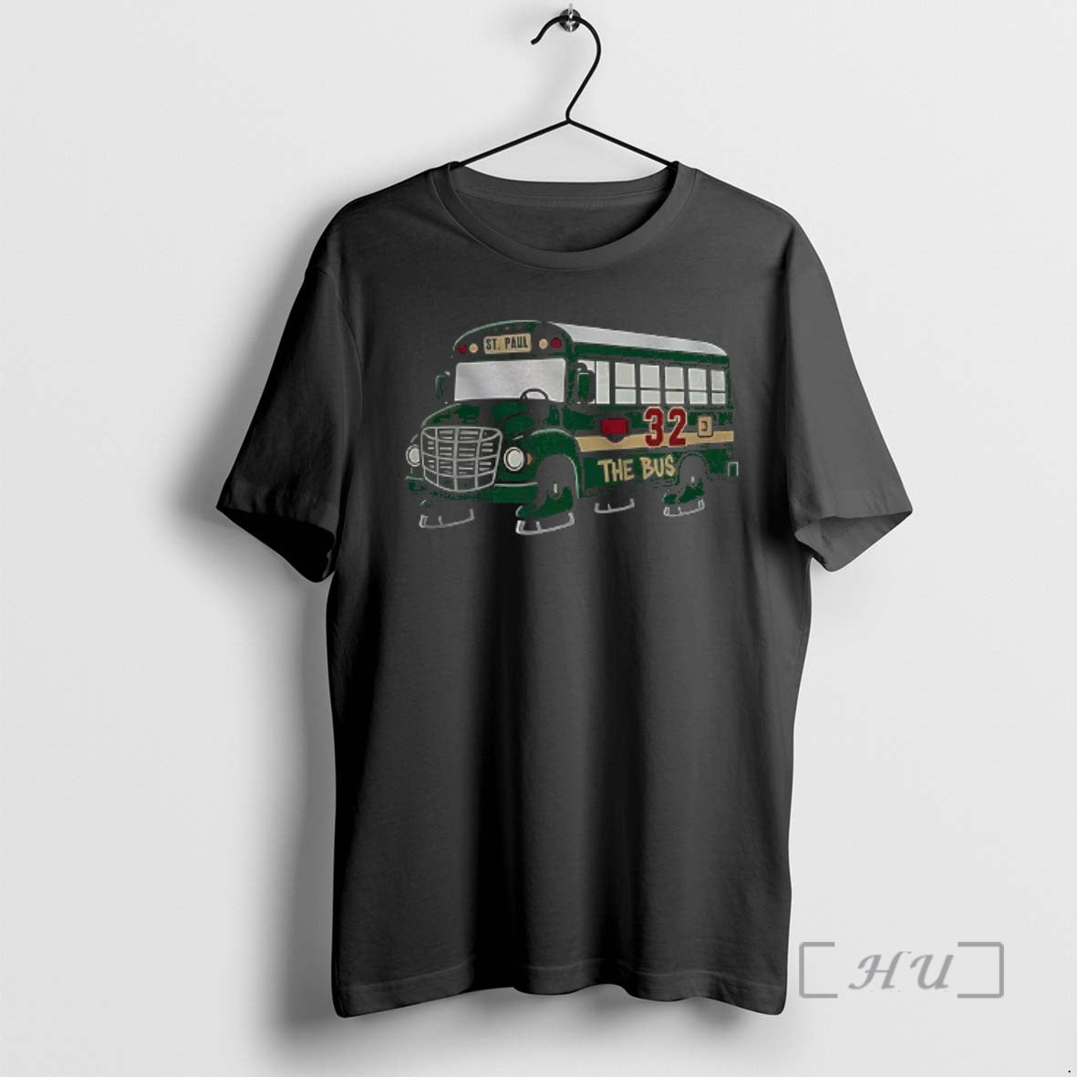 Officials St Paul Gus Bus 32 Minnesota Wild Nhl T-Shirts, Hoodie, Sweatshirt | PopFlextees.com