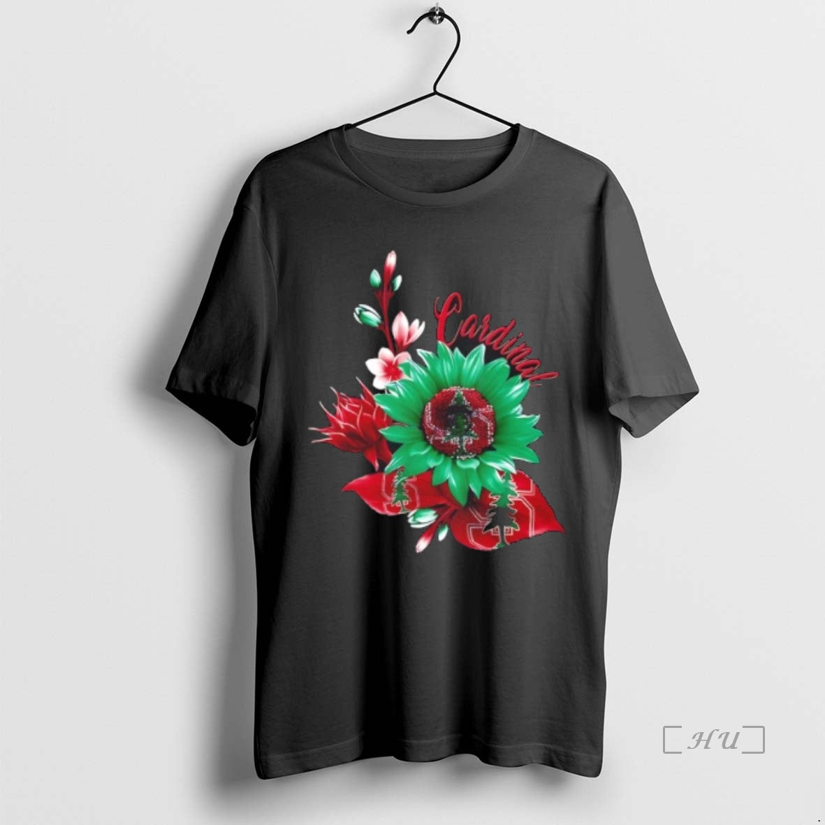 Officials Stanford Cardinal Football X Sunflower Floral T-Shirts, Hoodie, Sweatshirt | PopFlextees.com