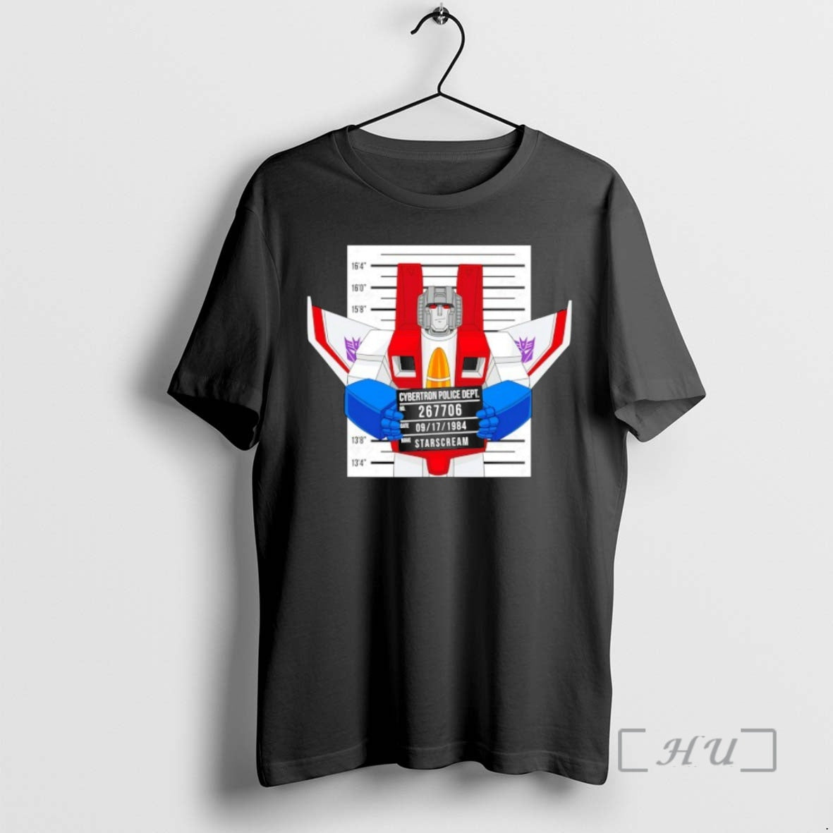 Officials Starscream Cybertron Police Dept T-Shirts, Hoodie, Sweatshirt | PopFlextees.com