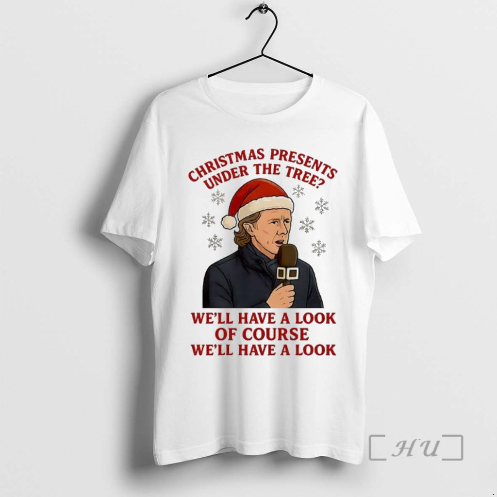 Officials Steve Mcmanaman Christmas Presents Under The Tree Well Have A Look Ugly Christmas Premium T-Shirts, Hoodie,...