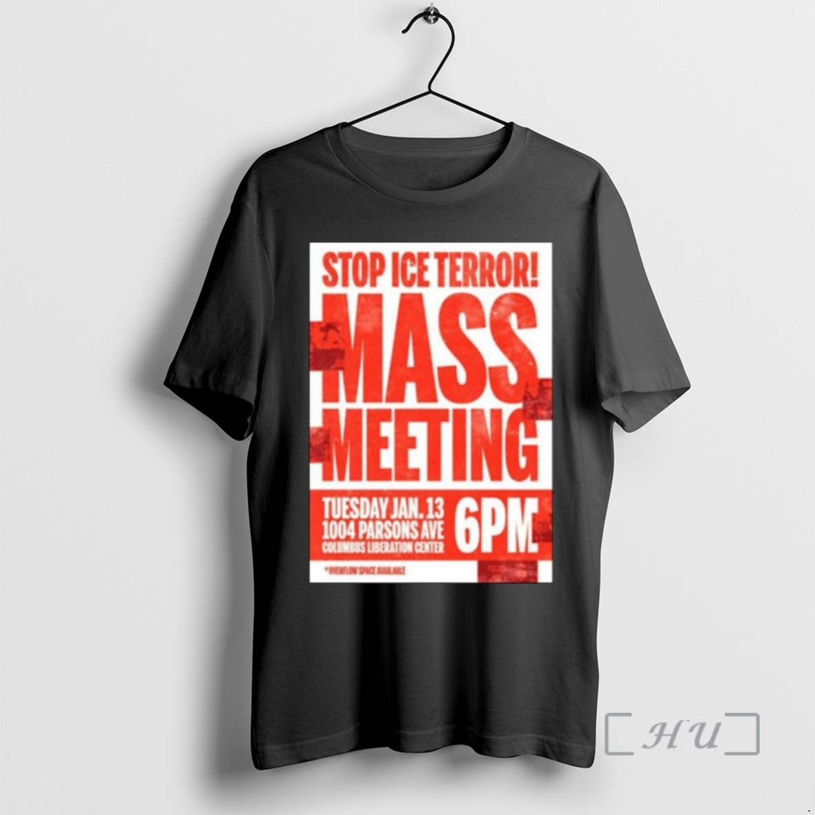 Officials Stop Ice Terror Mass Meeting January 13 2026 T-Shirts, Hoodie, Sweatshirt | PopFlextees.com