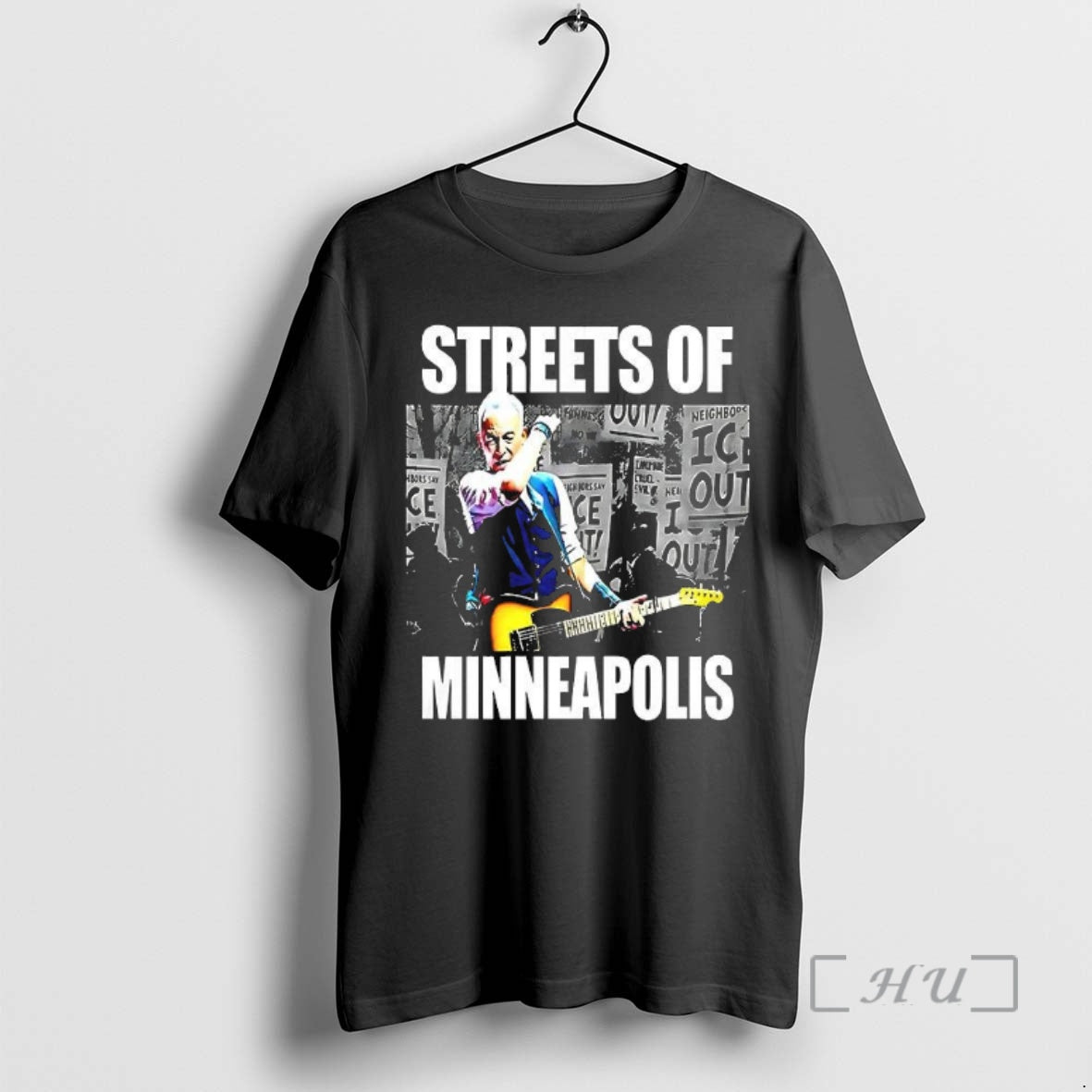 Officials Streets Of Minneapolis Bruce Springsteen Activism Woman T-Shirts, Hoodie, Sweatshirt | PopFlextees.com