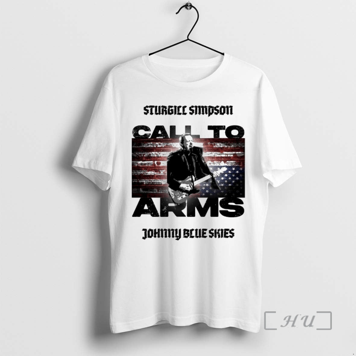 Officials Sturgill Simpson Call To Arms Johnny Blue Skies T-Shirts, Hoodie, Sweatshirt | PopFlextees.com