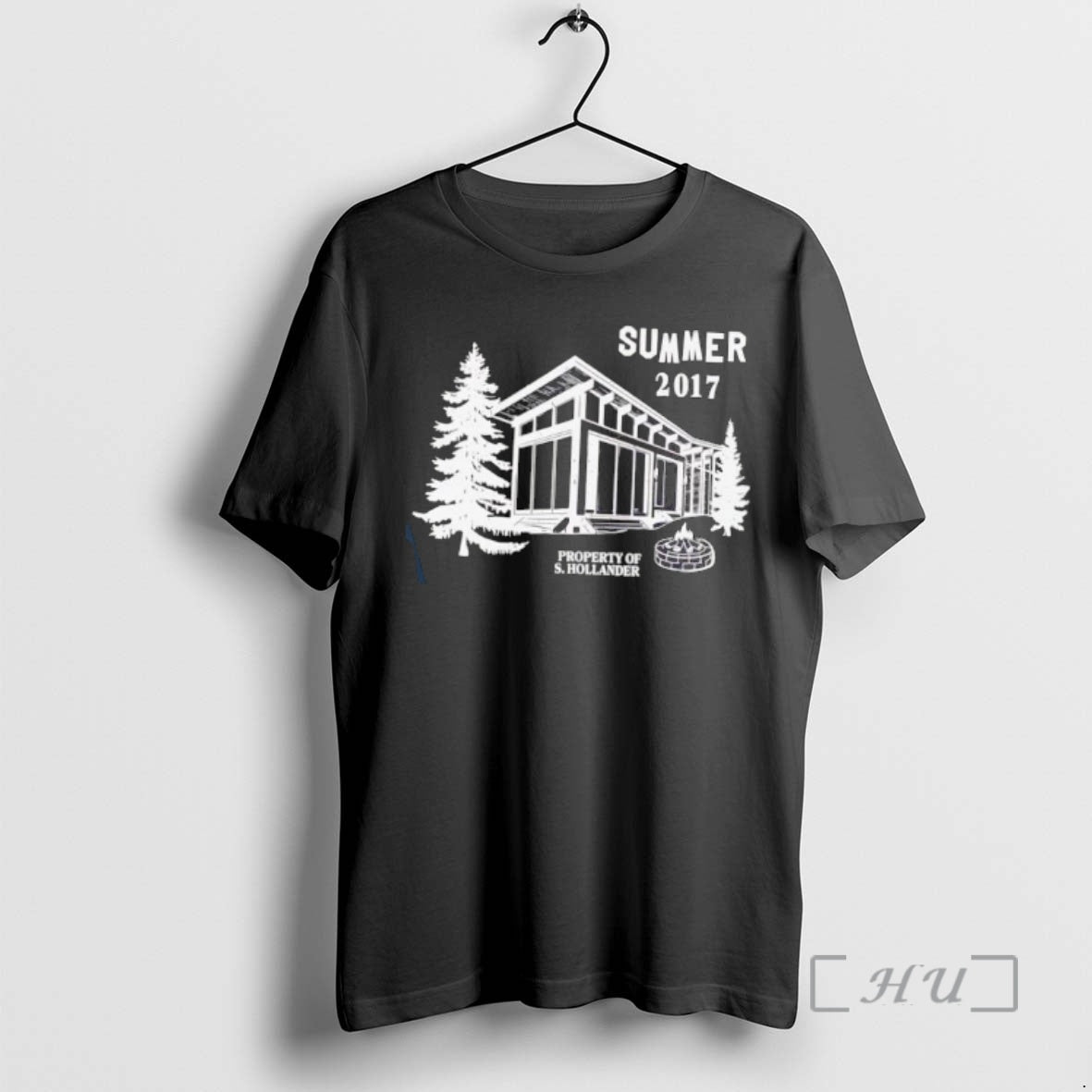Officials Summer 2017 Cabin Pine Trees Property Of S Hollander Campfire Premium T Shirts Sweater Hoodie, Sweatshirt
