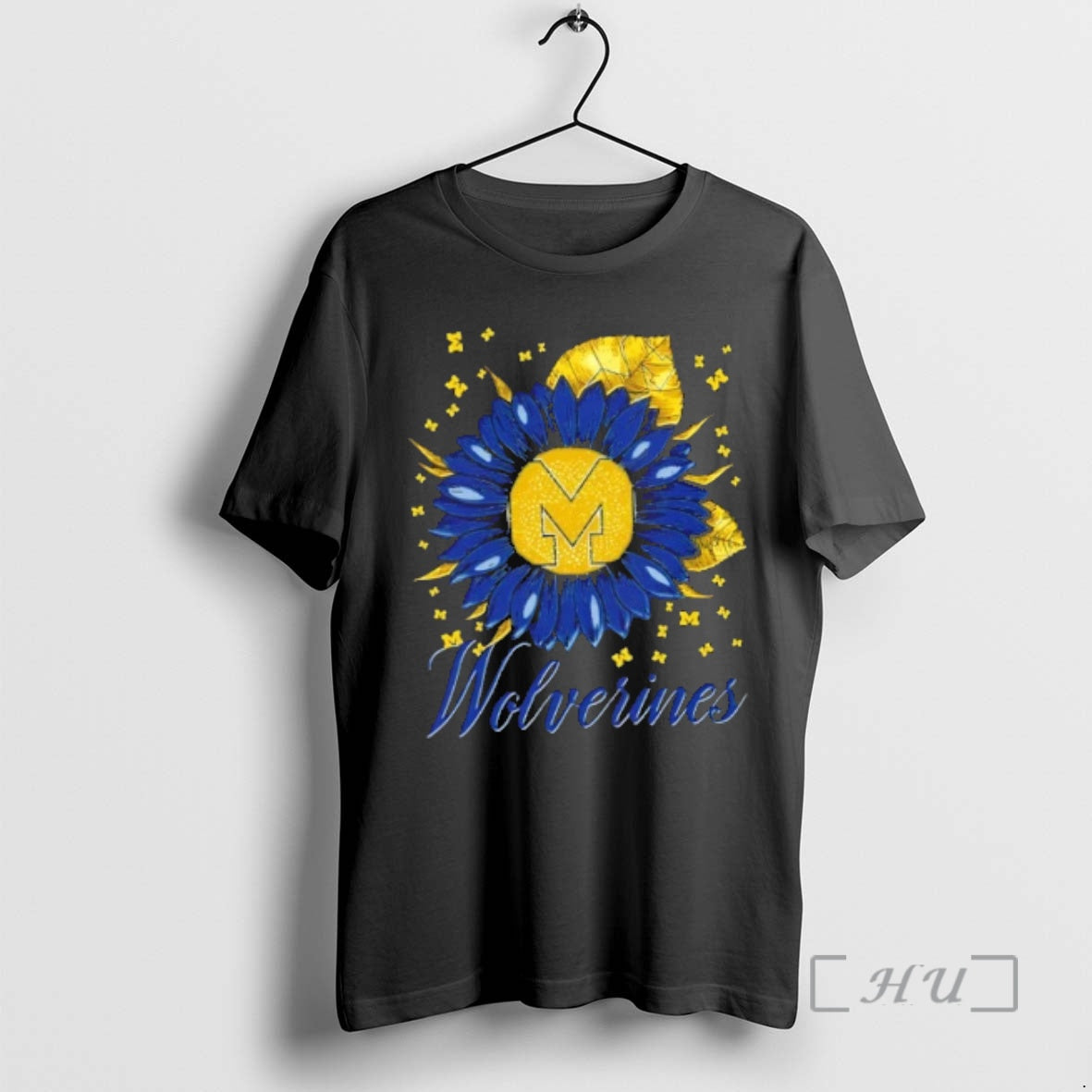 Officials Sunflower X Michigan Wolverines Football Logo T-Shirts, Hoodie, Sweatshirt | PopFlextees.com