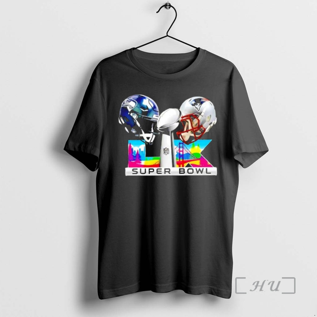 Officials Superbowl Lx Seahwaks V T-Shirts, Hoodie, Sweatshirt | PopFlextees.com