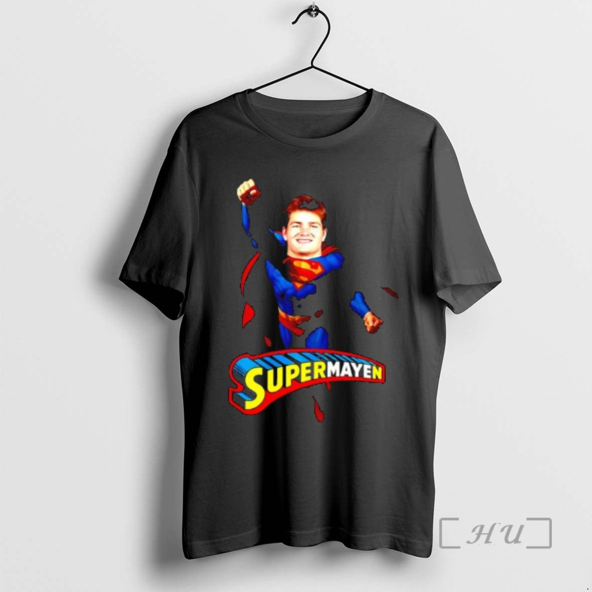 Officials Supermayen Superman Patriots Drake Maye Parody Fan T-Shirts, Hoodie, Sweatshirt | PopFlextees.com