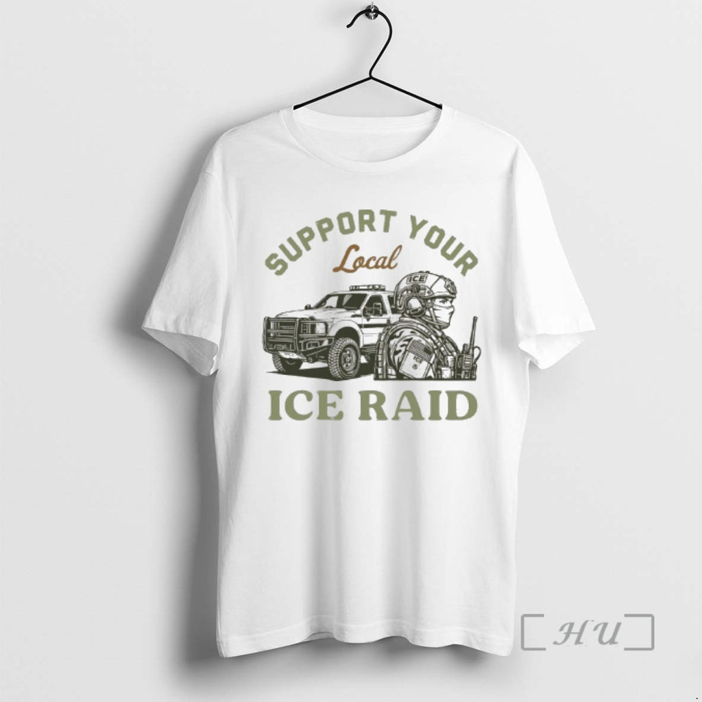 Officials Support Your Local Ice Raid Customs Enforcement Agency T-Shirts, Hoodie, Sweatshirt | PopFlextees.com