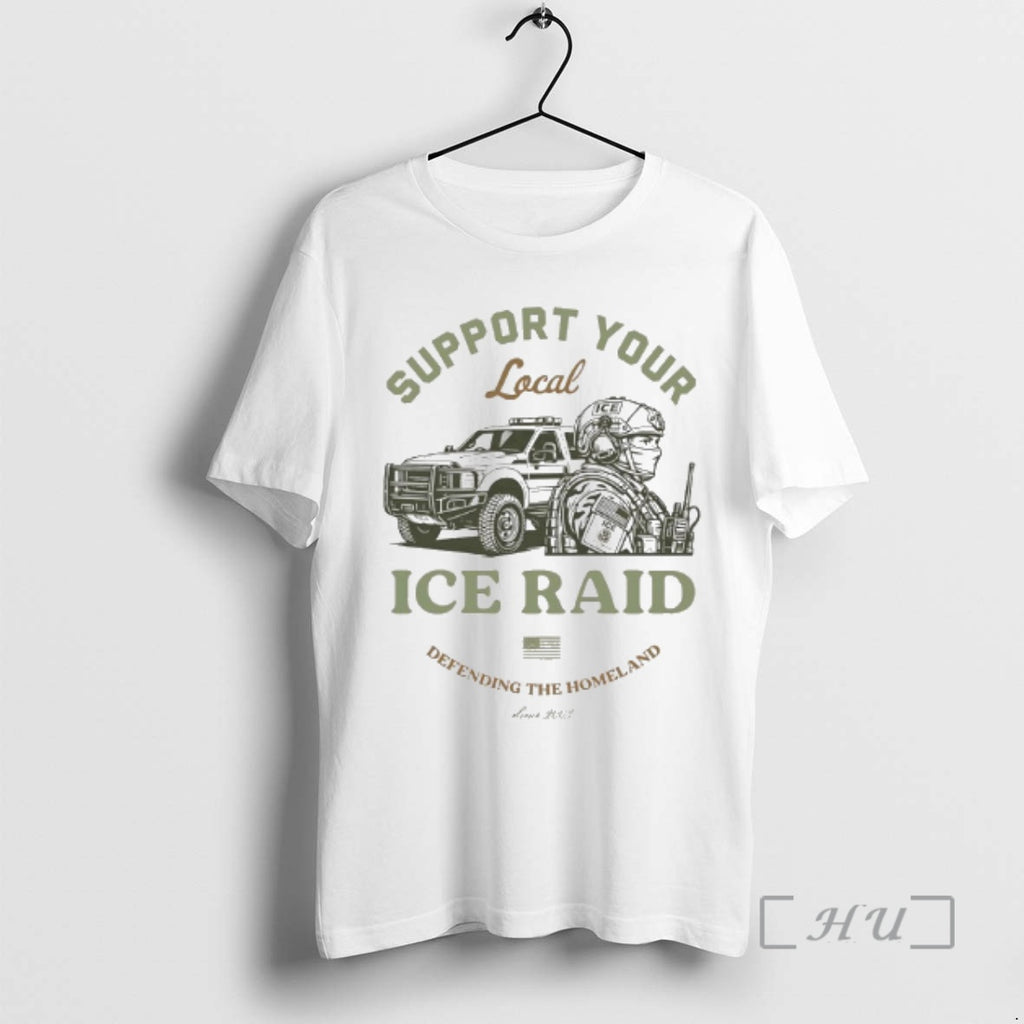 Officials Support Your Local Ice Raid Defending The Homeland Since 2003 U S Premium T-Shirts, Hoodie, Sweatshirt
