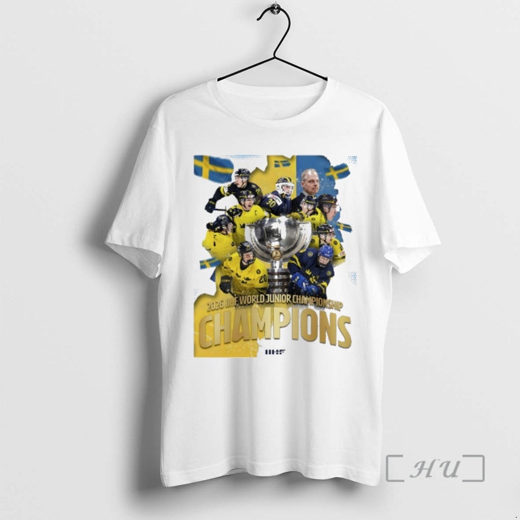 Officials Swedish Ice Hockey 2026 Iihf World Junior Championship T-Shirts, Hoodie, Sweatshirt | PopFlextees.com