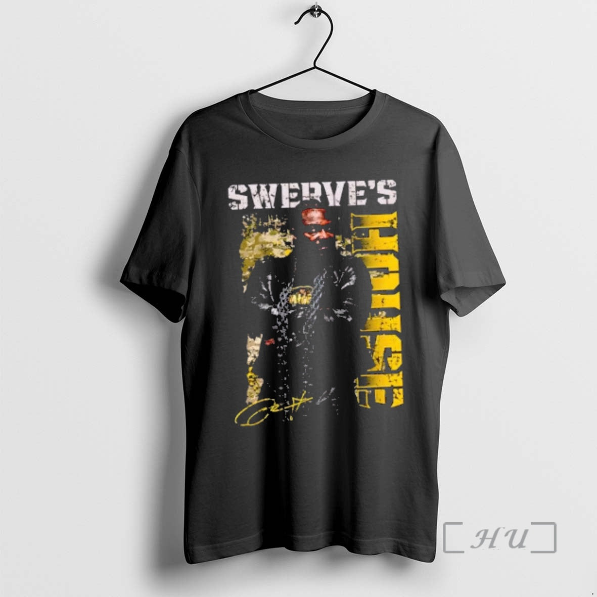 Officials Swerve Strickland House Rules Signature Graphic T-Shirts, Hoodie, Sweatshirt | PopFlextees.com