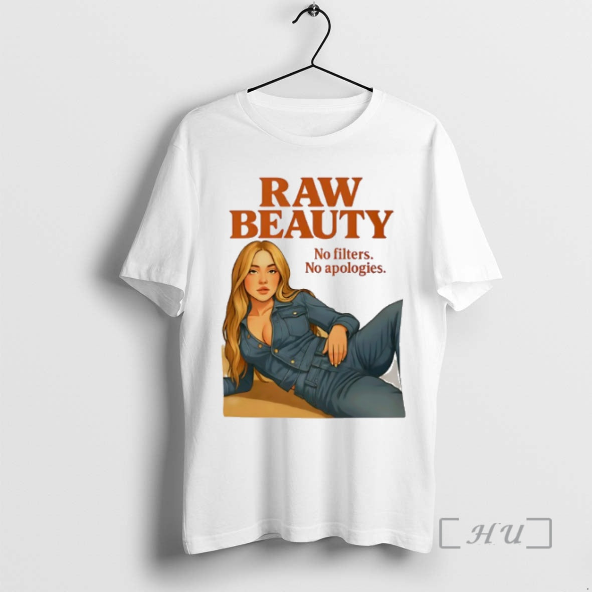 Officials Sydney Sweeney Raw Beauty No Filters No Apologies T-Shirts, Hoodie, Sweatshirt | PopFlextees.com
