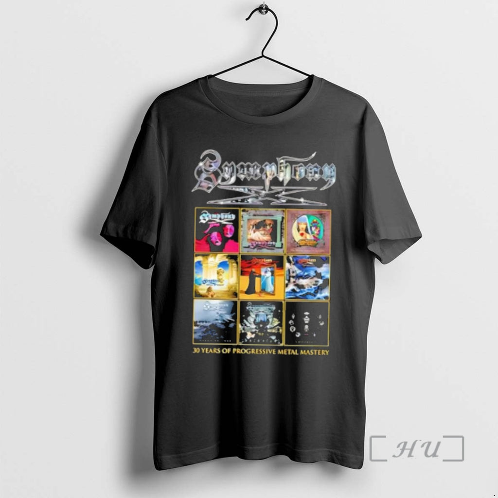 Officials Symphony X Discography 30th Anniversary T-Shirts, Hoodie, Sweatshirt | PopFlextees.com