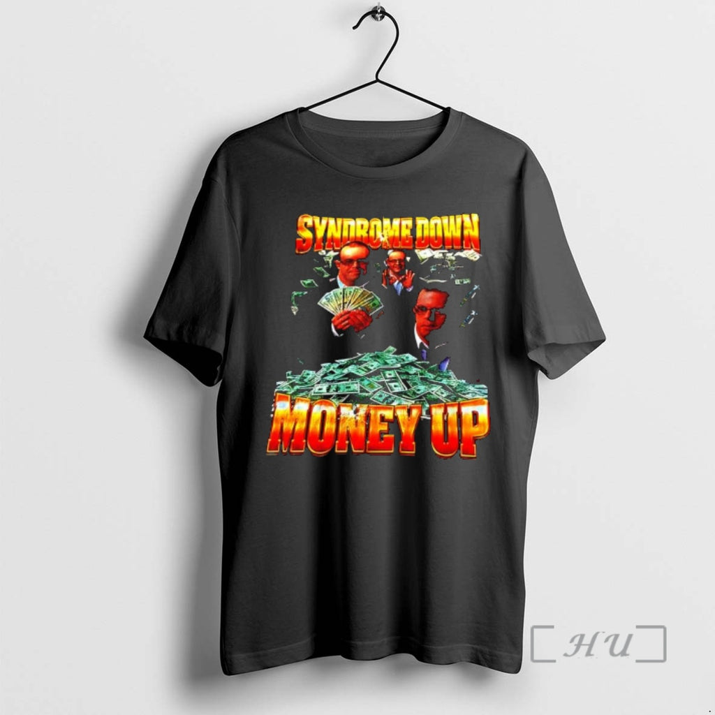 Officials Syndrome Down Money Up Graphic T-Shirts, Hoodie, Sweatshirt | PopFlextees.com