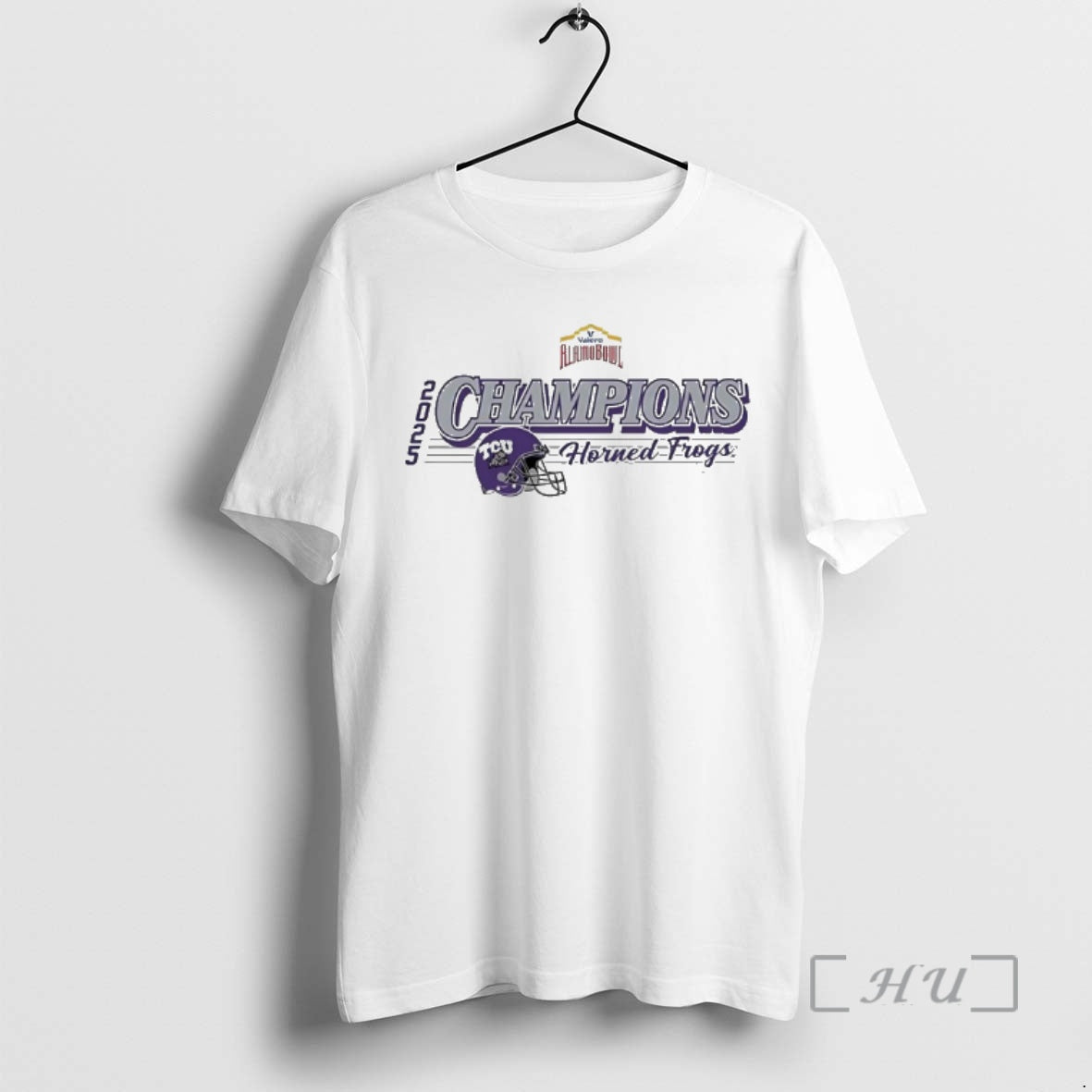 Officials Tcu Horned Frogs 2025 Alamo Bowl Champions Helmet T-Shirts, Hoodie, Sweatshirt | PopFlextees.com