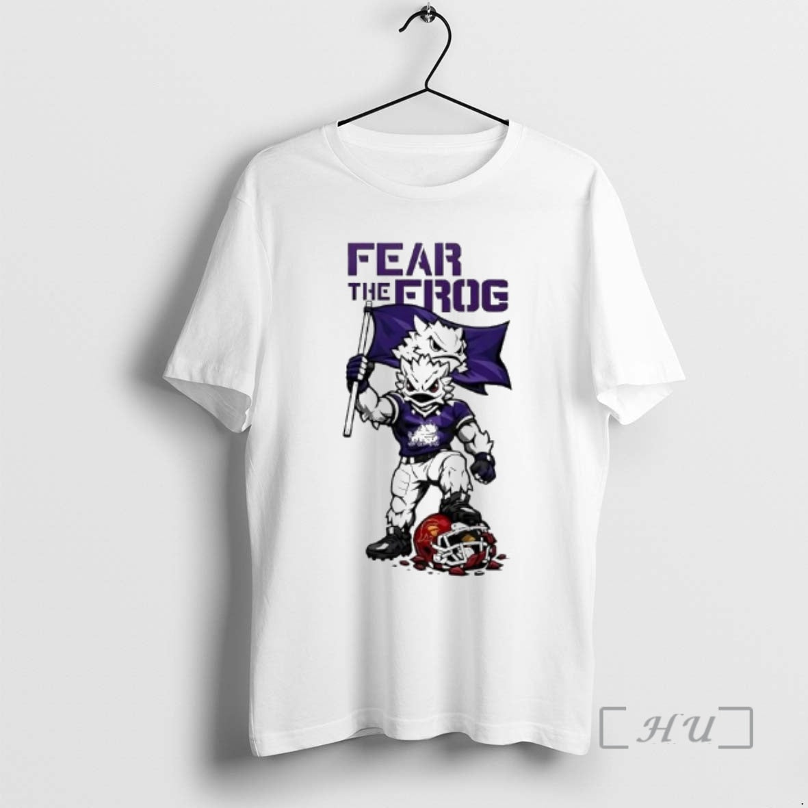 Officials Tcu Horned Frogs Fear The Frog With Superfrog Mascot T-Shirts, Hoodie, Sweatshirt | PopFlextees.com