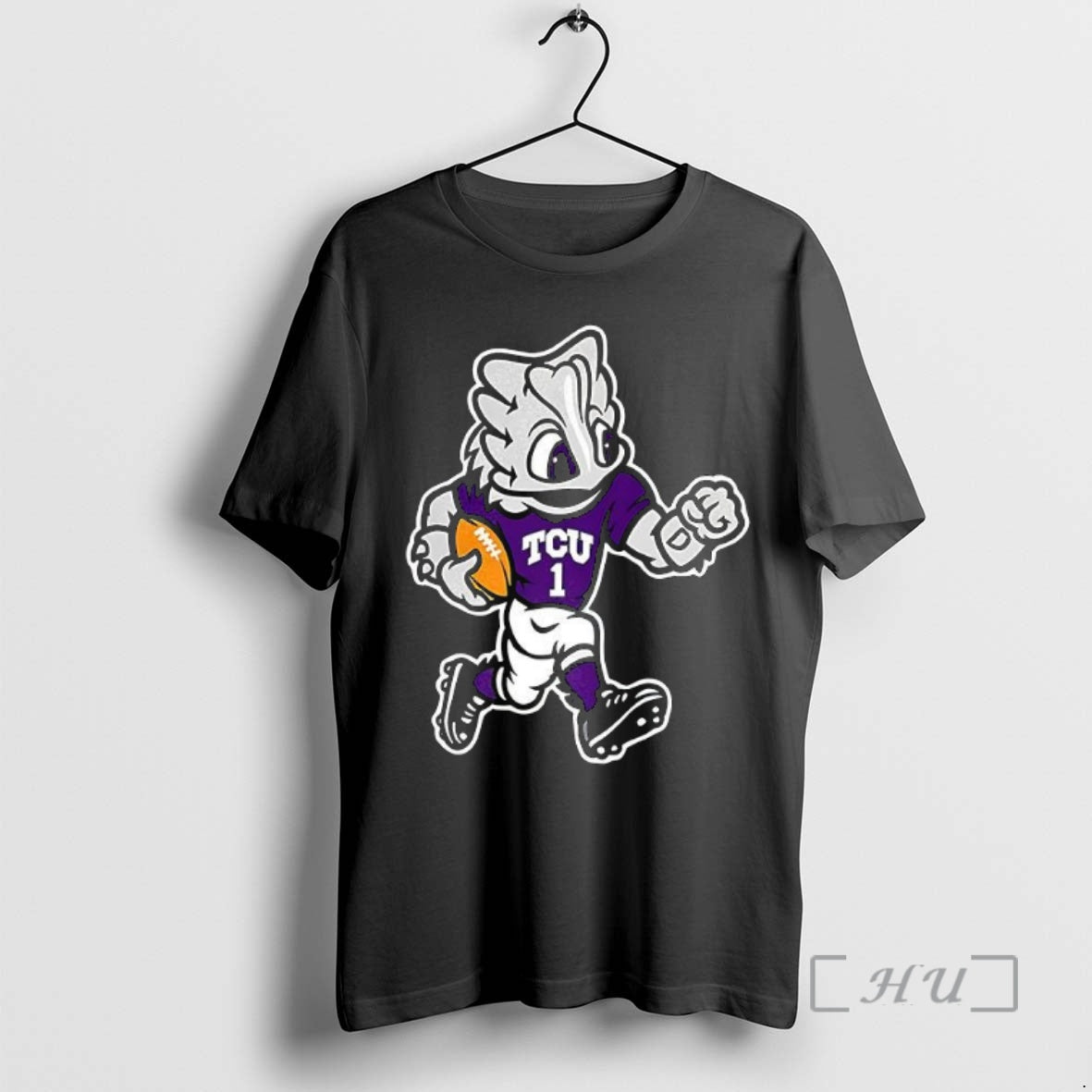 Officials Tcu Horned Frogs Football Superfrog Running Mascot T-Shirts, Hoodie, Sweatshirt | PopFlextees.com