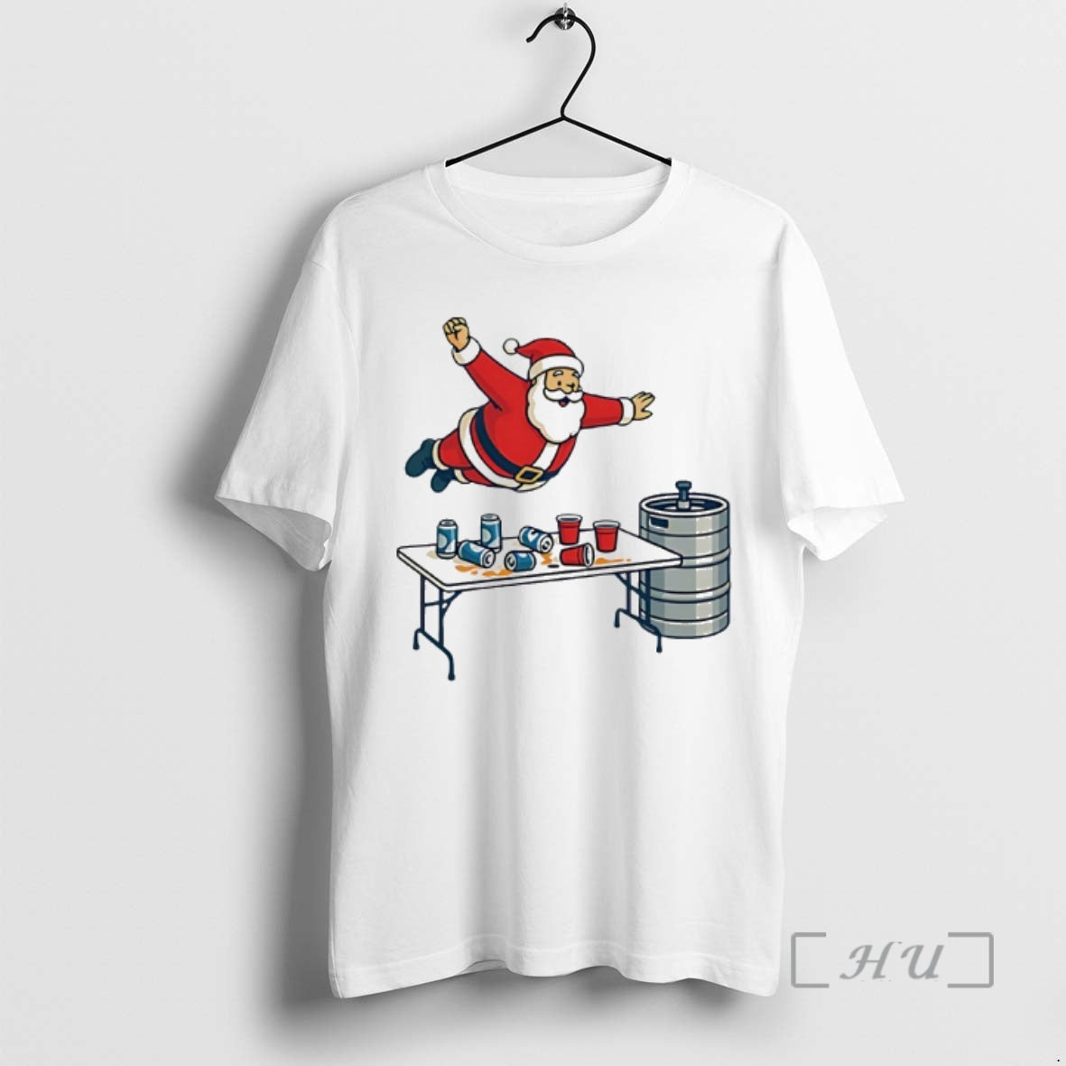 Officials Table Dive Santa Christmas T-Shirts, Hoodie, Sweatshirt | PopFlextees.com