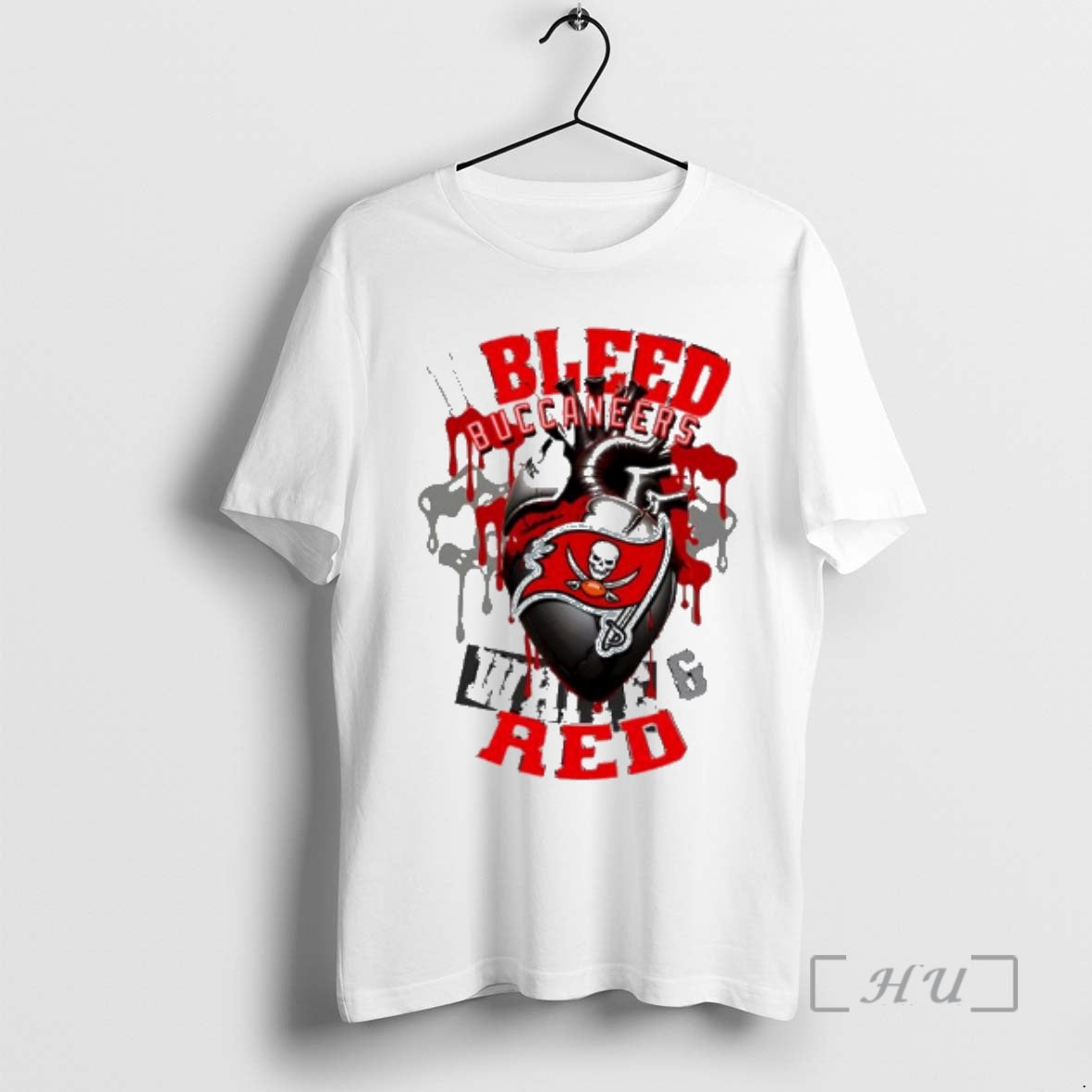 Officials Tampa Bay Buccaneers Heart I Bleed White Red T-Shirts, Hoodie, Sweatshirt | PopFlextees.com