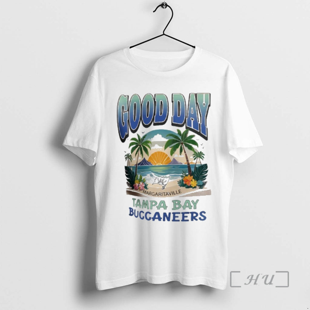 Officials Tampa Bay Buccaneers Margaritaville Coral Good Day T-Shirts, Hoodie, Sweatshirt | PopFlextees.com
