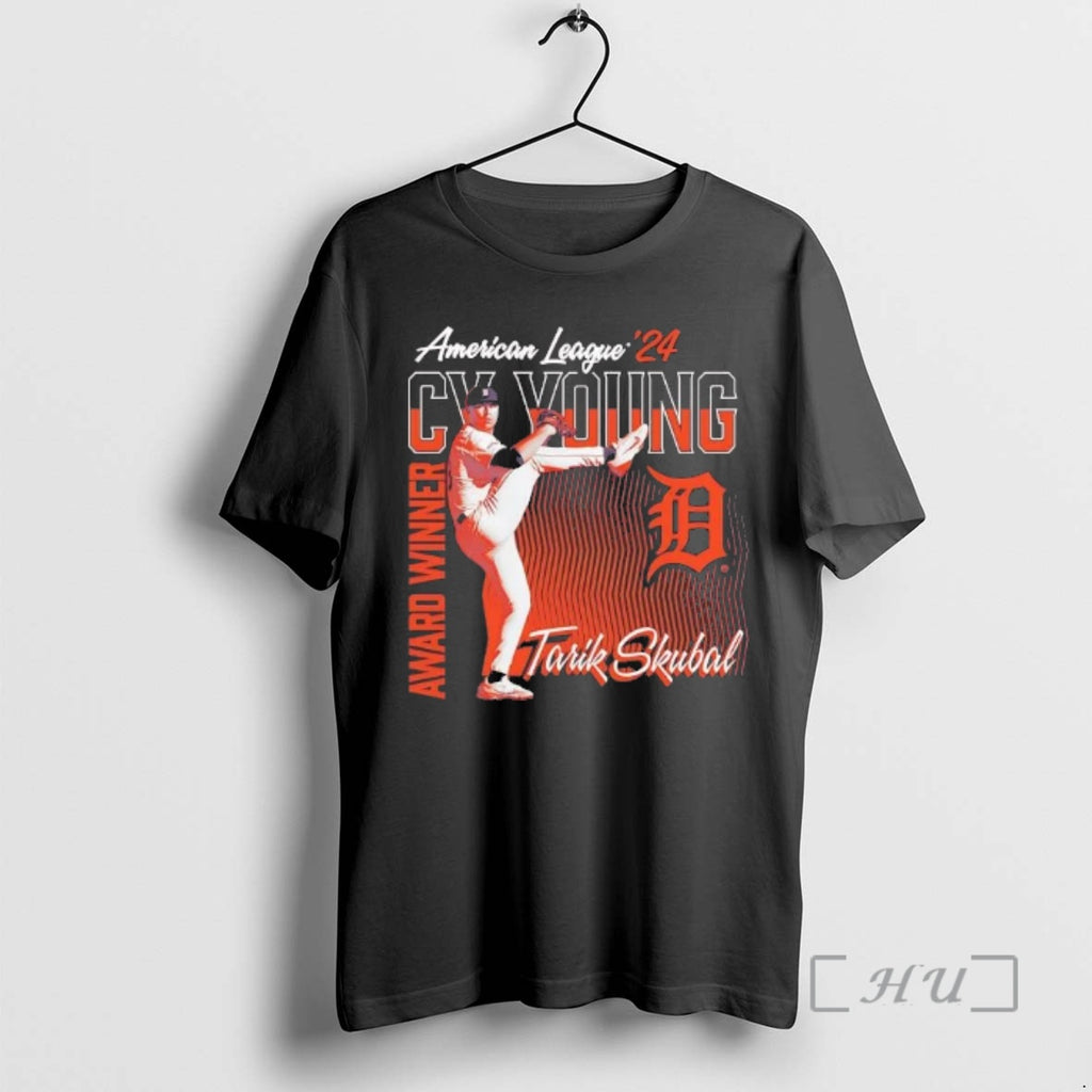 Officials Tarik Skubal Cy Yoing Award Winner Detroit Tigers T-Shirts, Hoodie, Sweatshirt | PopFlextees.com