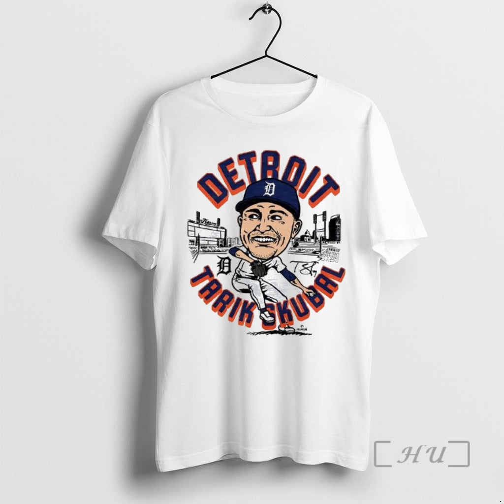 Officials Tarik Skubal Detroit Tigers Baseball Caricatures Woman T-Shirts, Hoodie, Sweatshirt | PopFlextees.com