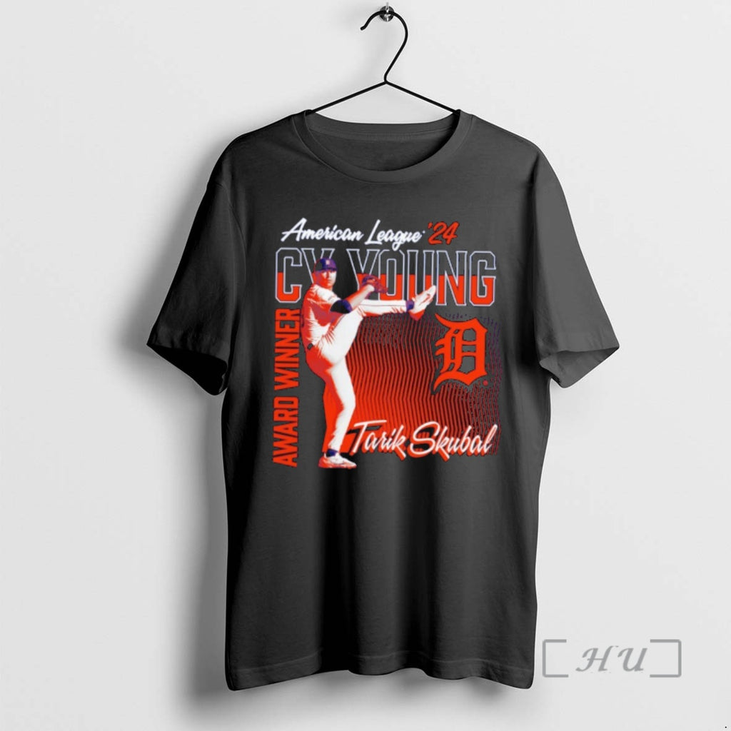 Officials Tarik Skubal Detroit Tigers Player Award Winner T-Shirts, Hoodie, Sweatshirt | PopFlextees.com