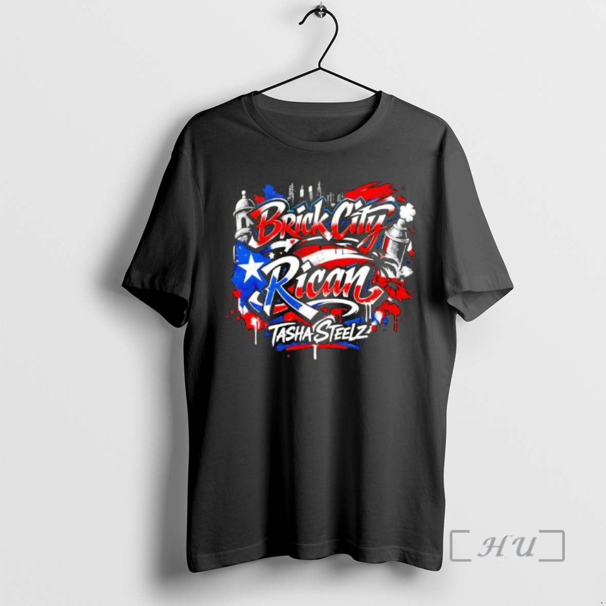 Officials Tasha Steelz Brick City Rican T-Shirts, Hoodie, Sweatshirt | PopFlextees.com