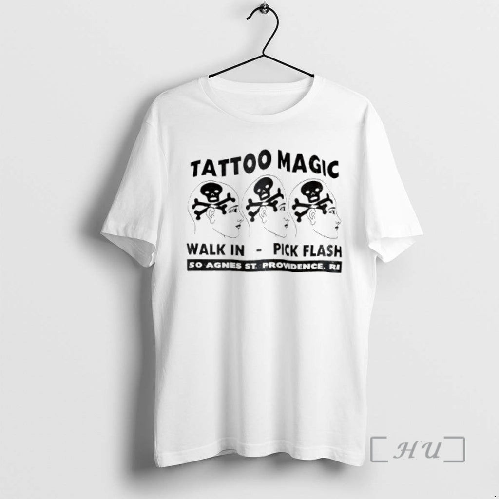 Officials Tattoo Magic Walk In Pick Flash 50 Agnes St Providence Premium T Shirts Sweater Hoodie, Sweatshirt