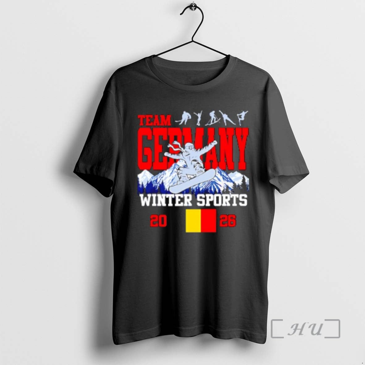 Officials Team Germany Winter Sports 2026 T-Shirts, Hoodie, Sweatshirt | PopFlextees.com