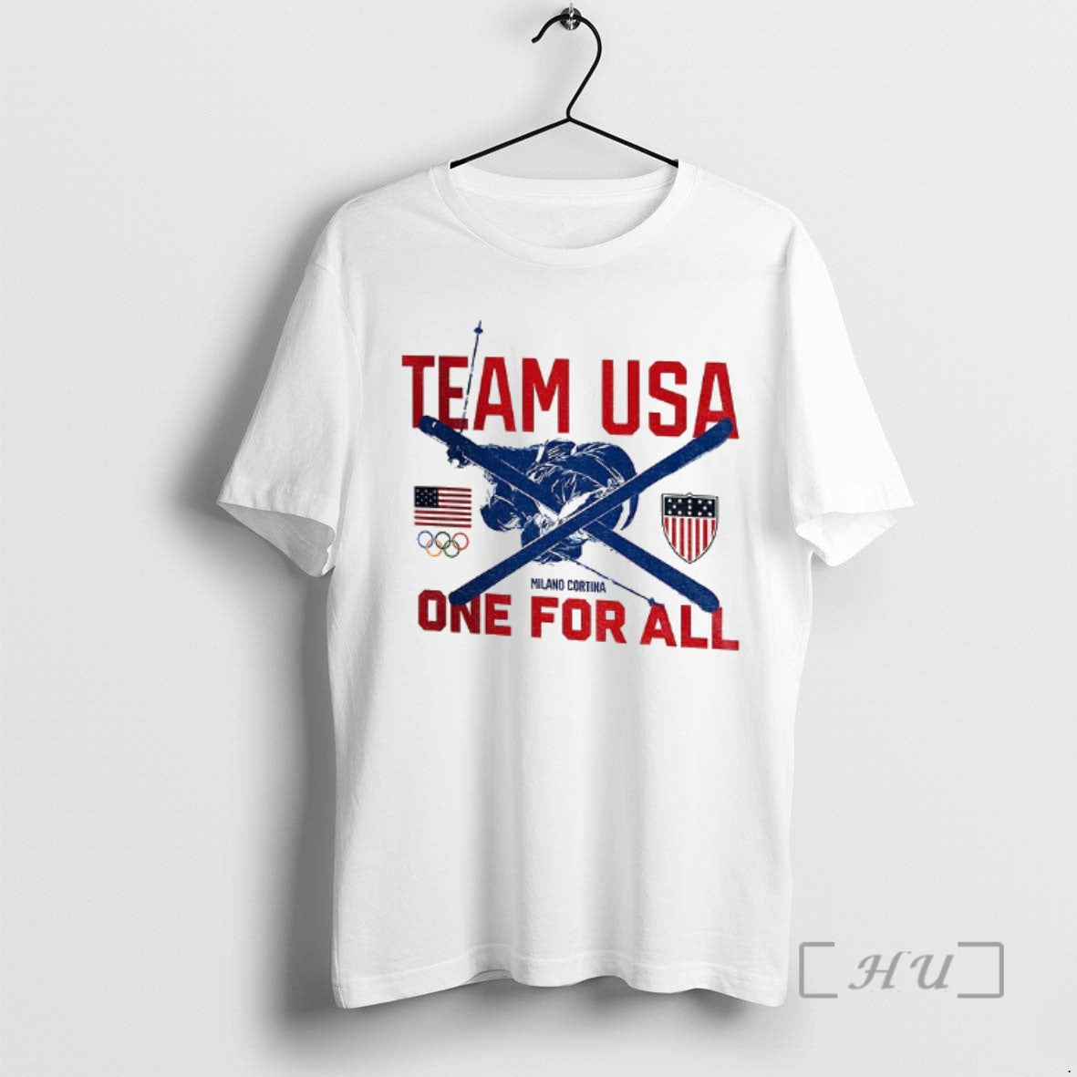 Officials Team Usa Milano Cortina One For All 2026 Olympic T-Shirts, Hoodie, Sweatshirt | PopFlextees.com