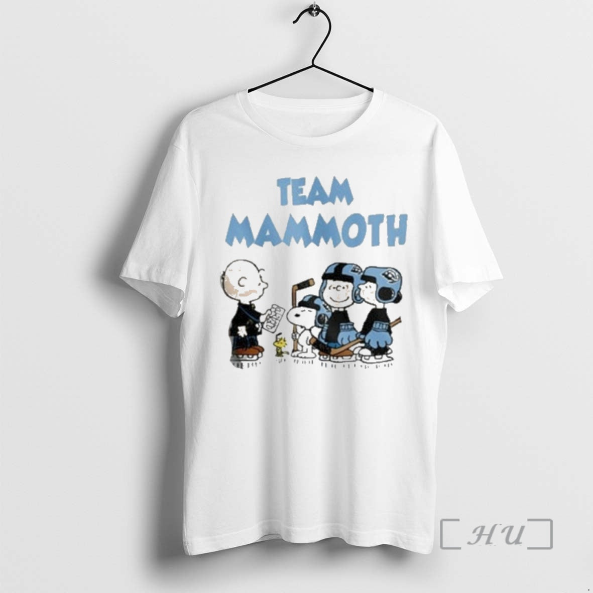 Officials Team Utah Mammoth Peanuts Hockey T-Shirts, Hoodie, Sweatshirt | PopFlextees.com