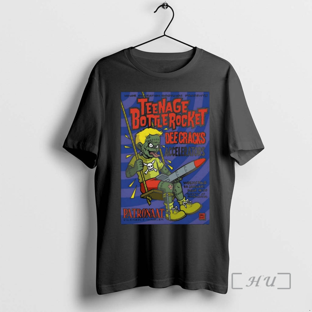 Officials Teenage Bottlerocket January 14 2026 Patronaat In Haarlem Netherlands T-Shirts, Hoodie, Sweatshirt