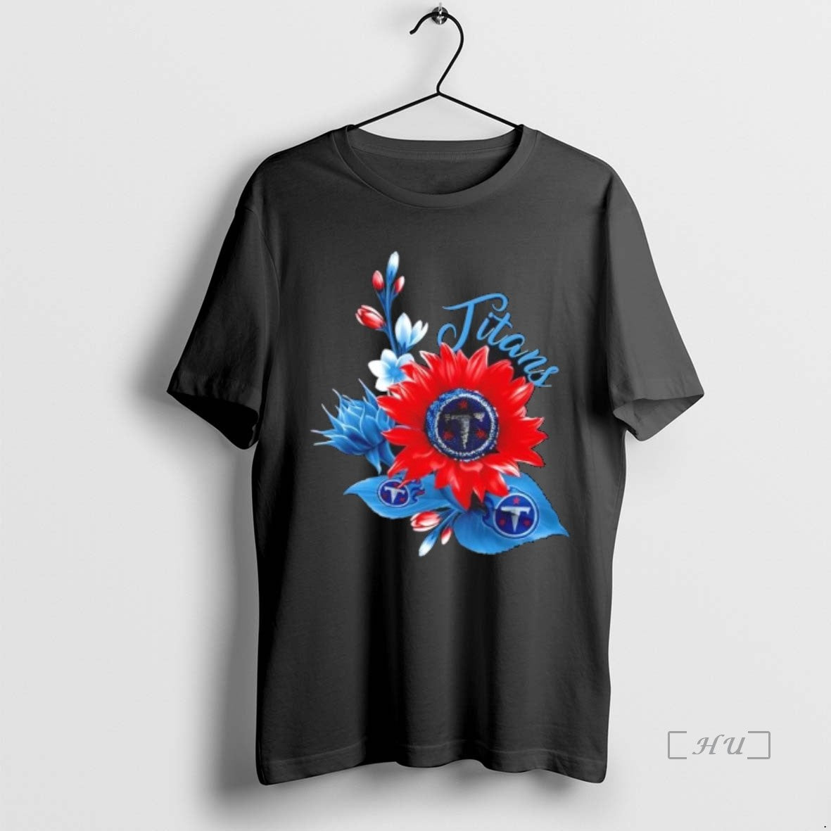 Officials Tennessee Titans Football X Sunflower Floral T-Shirts, Hoodie, Sweatshirt | PopFlextees.com