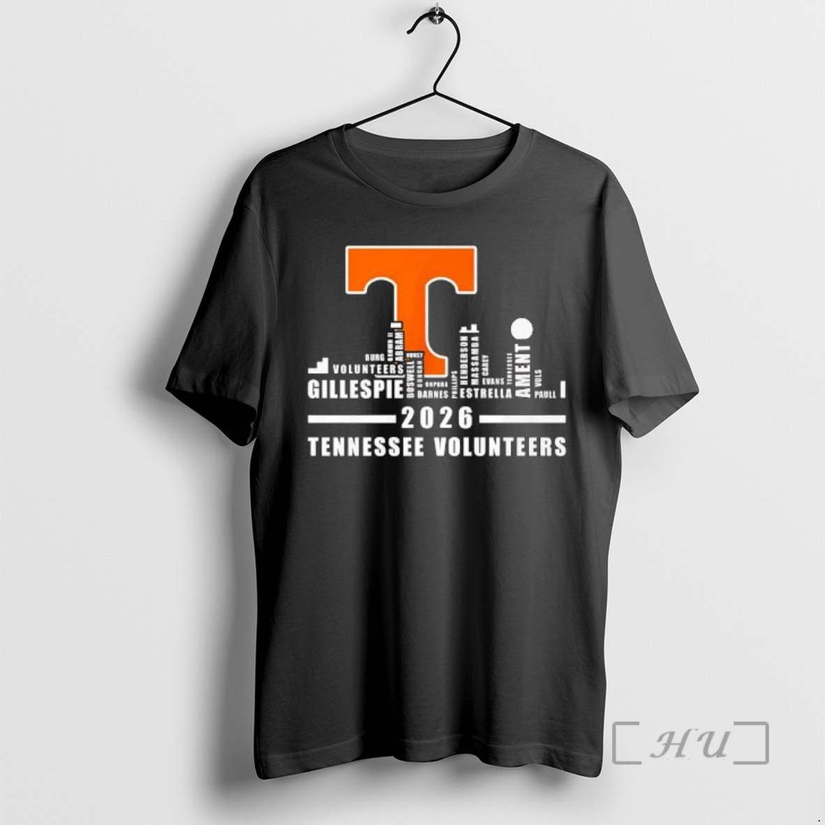 Officials Tennessee Volunteers Player Names 2026 Skyline Graphic T-Shirts, Hoodie, Sweatshirt | PopFlextees.com