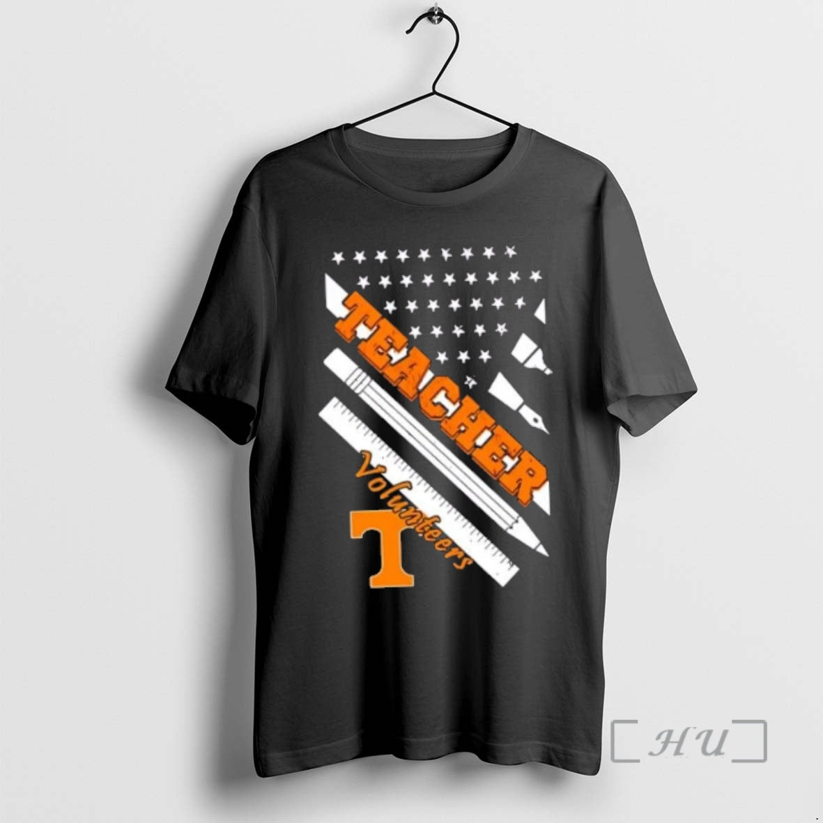 Officials Tennessee Volunteers X Teacher American Flag T-Shirts, Hoodie, Sweatshirt | PopFlextees.com