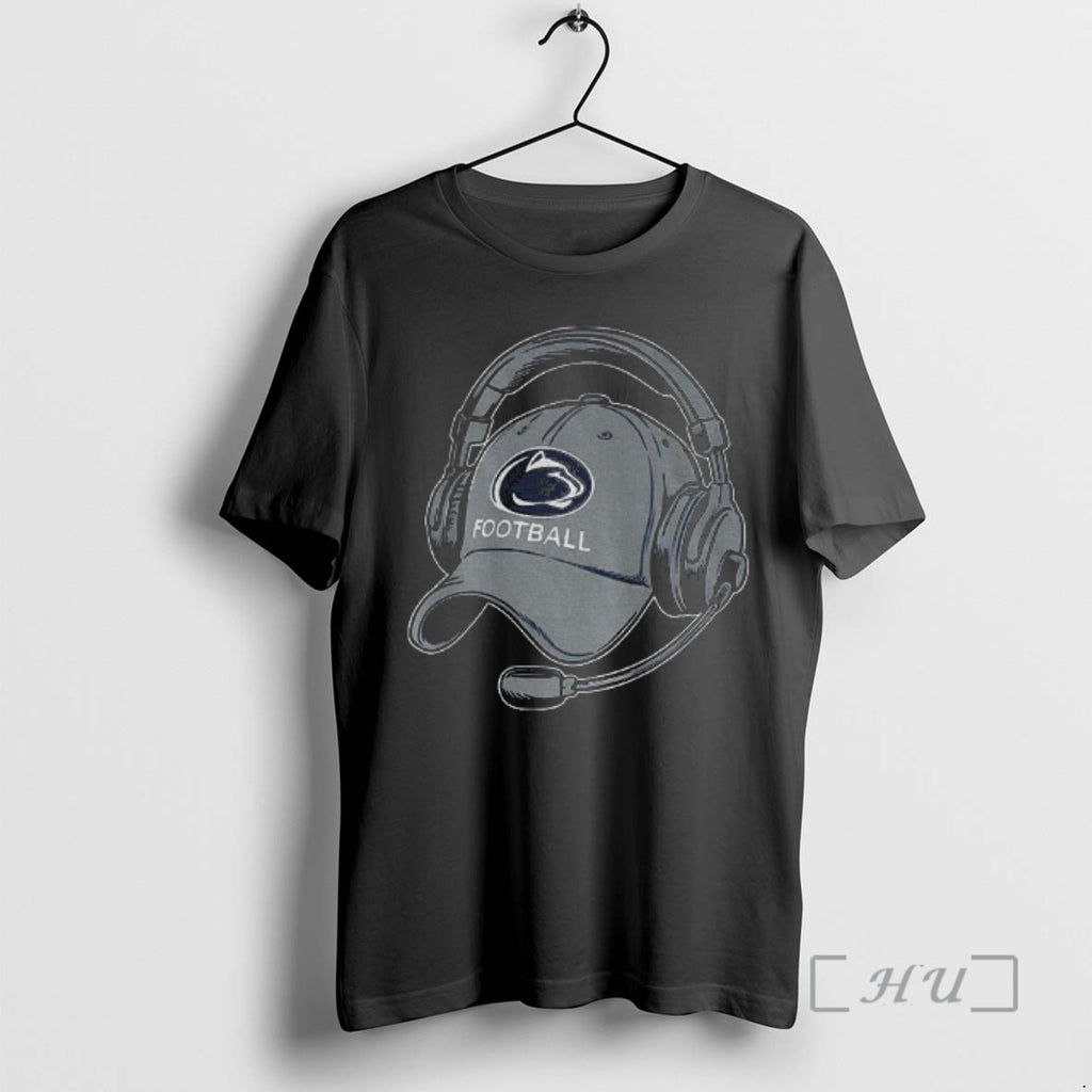 Officials Terry Smith Penn State Nittany Lions Football Coachs Hat And Headset Premium T Shirts Hoodie, Sweatshirt