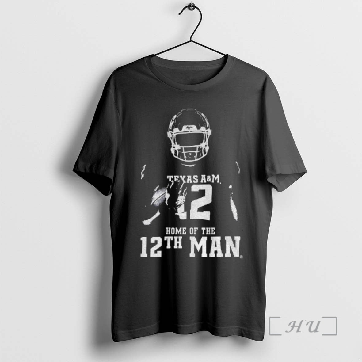 Officials Texas Am Aggies Football Home Of The12th Man Silhouette T-Shirts, Hoodie, Sweatshirt | PopFlextees.com