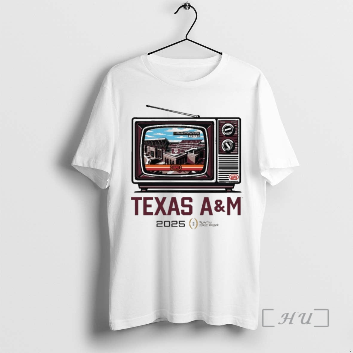 Officials Texas Am Aggies Tv Stadium Cfp 1st Round T-Shirts, Hoodie, Sweatshirt | PopFlextees.com