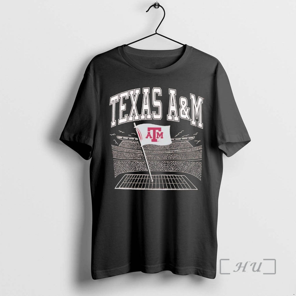 Officials Texas Am Aggies Plant Flag Stadium Christmas Chriast T-Shirts, Hoodie, Sweatshirt | PopFlextees.com