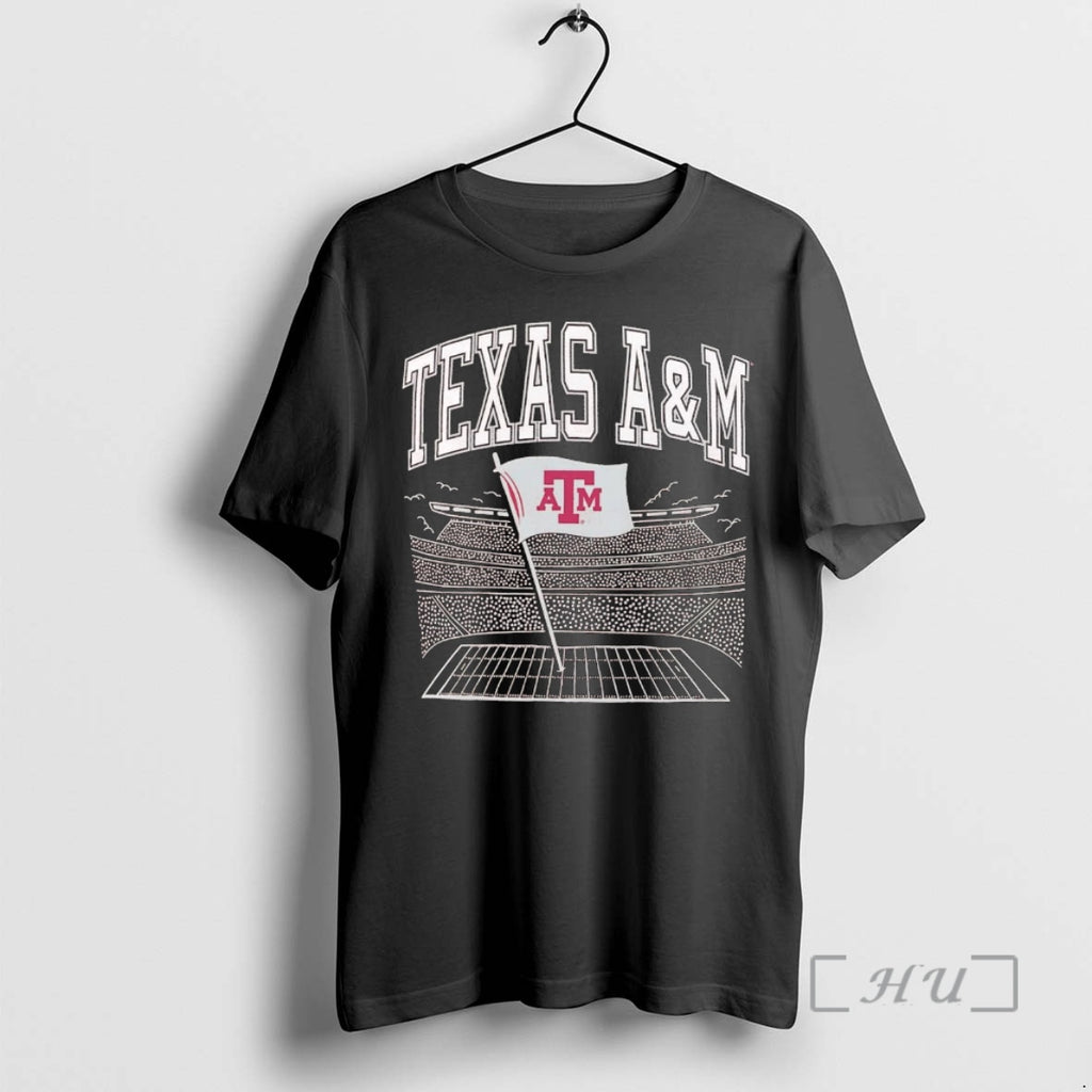 Officials Texas Am Aggies Plant Flag Stadium T-Shirts, Hoodie, Sweatshirt | PopFlextees.com