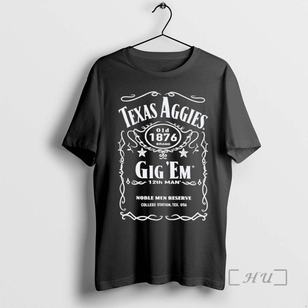 Officials Texas Aggies Old 1876 Gig Em T-Shirts, Hoodie, Sweatshirt | PopFlextees.com