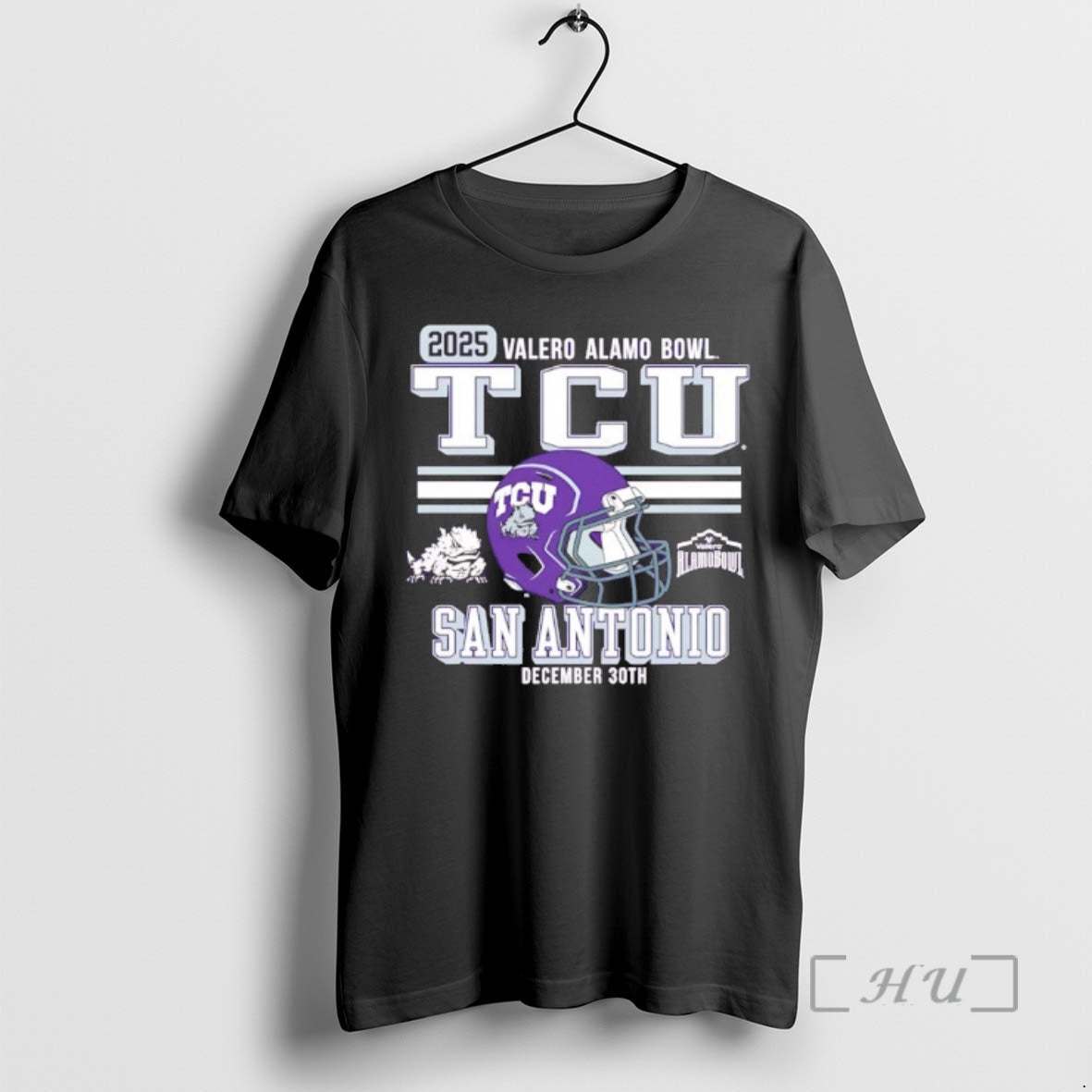 Officials Texas Christian Horned Frogs Football 2025 Alamo Bowl Bound T-Shirts, Hoodie, Sweatshirt | PopFlextees.com