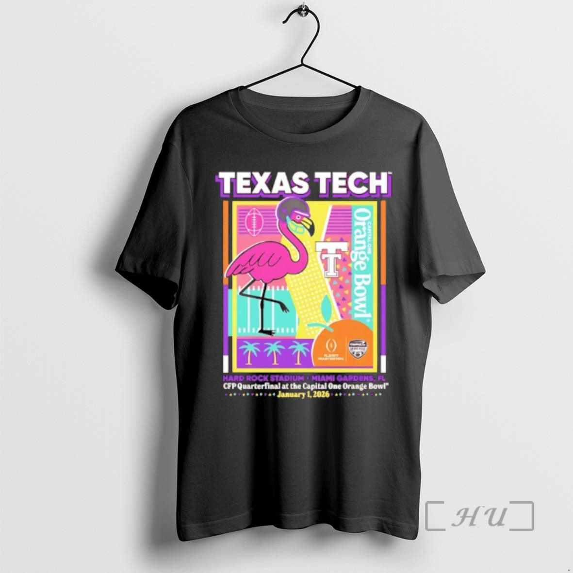 Officials Texas Tech 2025 Cfp Quarterfinal At The Capital One Orange Bowl Mingo Party Premium T-Shirts, Hoodie, Sweatshirt