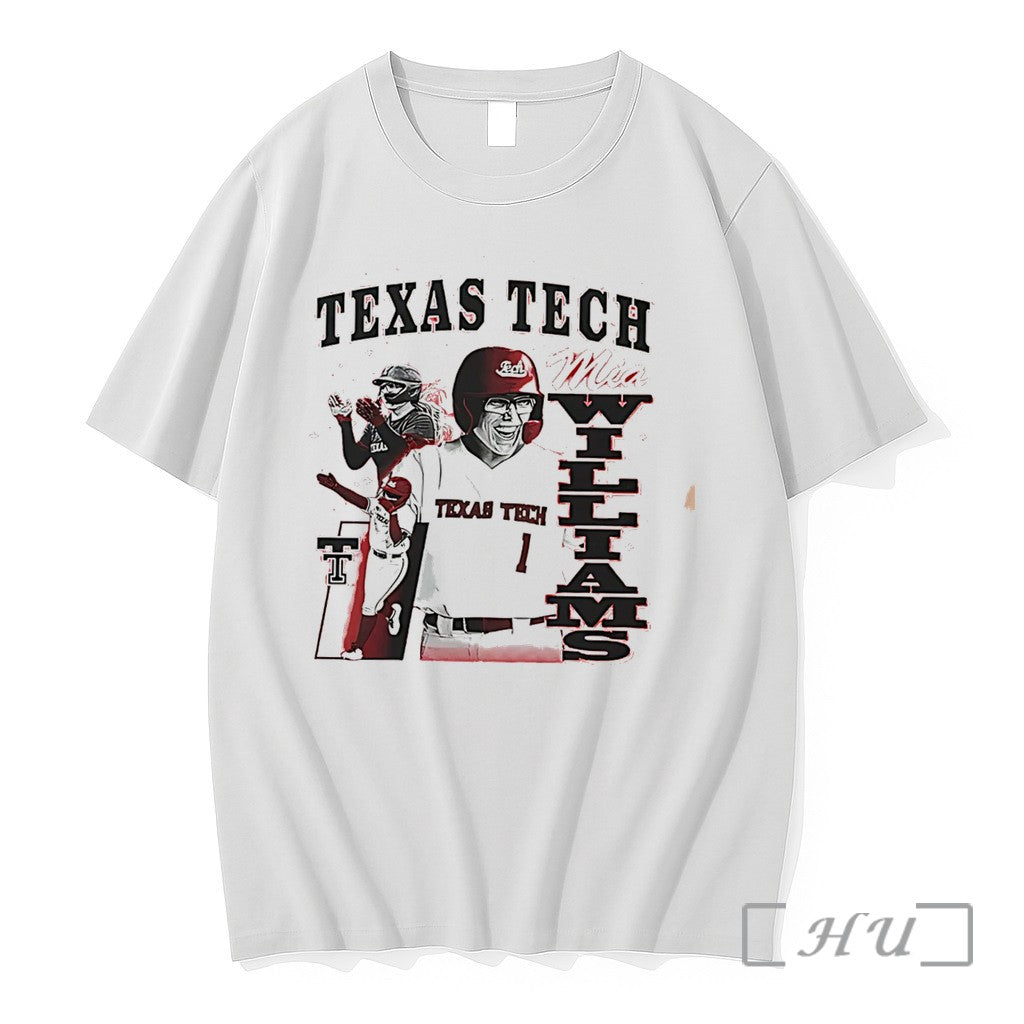 Officials Texas Tech Mia Williams Portrait Vintage Tee