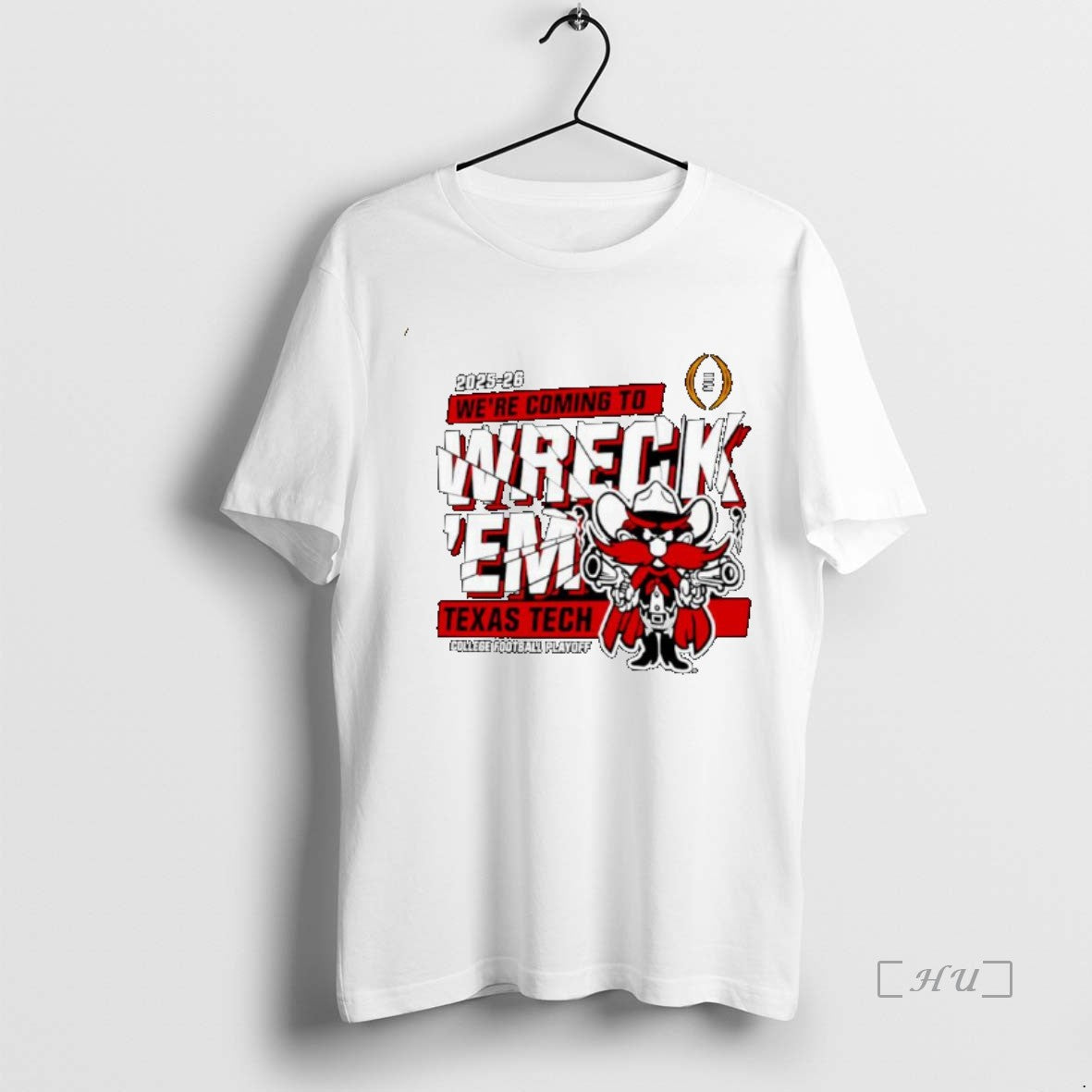 Officials Texas Tech Red Raiders 2025 2026 Cfp Were Coming To Wreckem Shatter Ornaments Premium T-Shirts, Hoodie, Sweatshirt