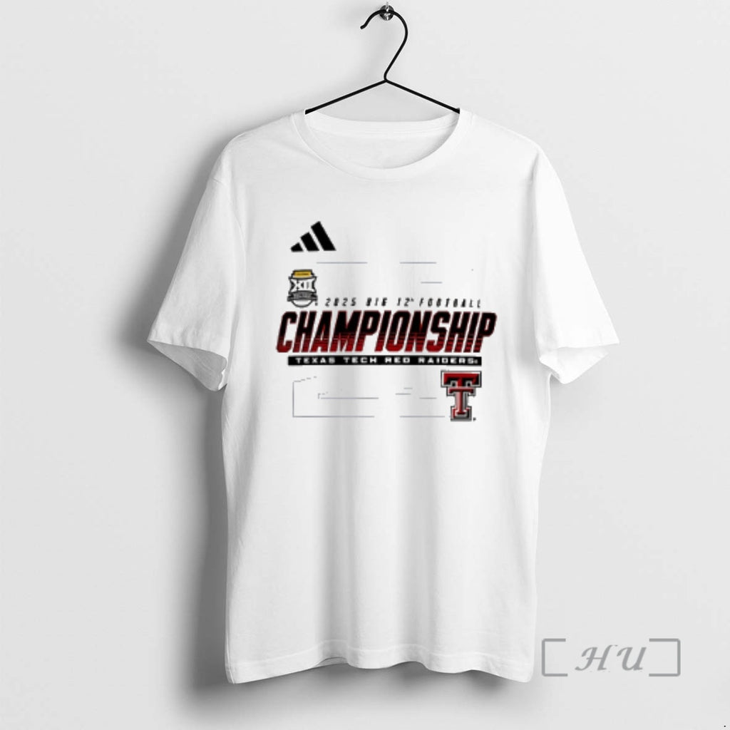 Officials Texas Tech Red Raiders 2025 Big 12 Championship Big Xii Bound Premium T Shirts Hoodie, Sweatshirt | PopFlextees.com